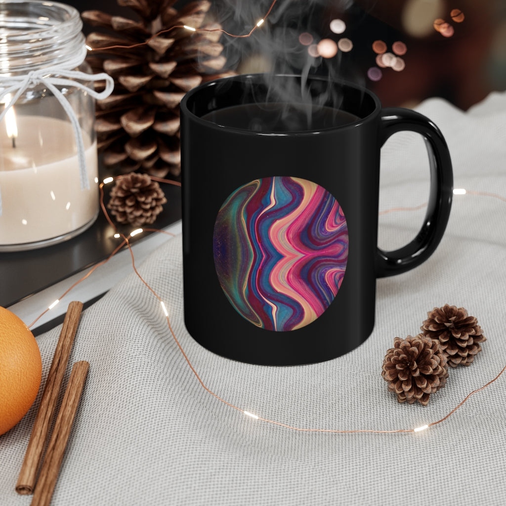 INFINIYONI Portal Black Mug
