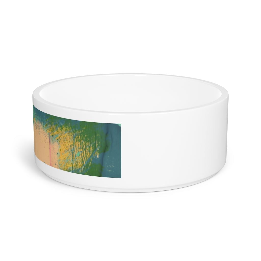 "Love you as you are..." Pet Bowl + Food Dish