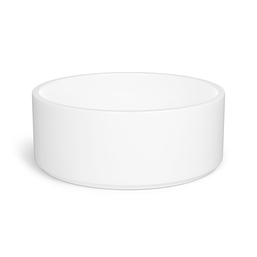 "Love you as you are..." Pet Bowl + Food Dish